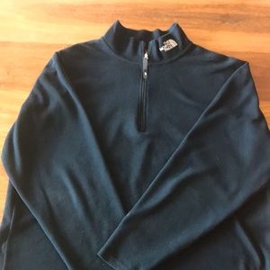 The North Face 1/4 zip up fleece pull over Medium